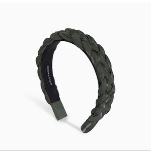 KS Olive Green Braided Headband NWT